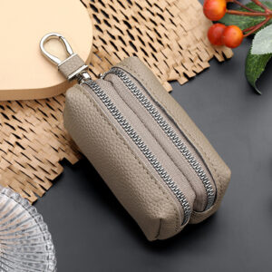 Double zipper: khaki