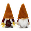 Wholesale Harvest Festival Autumn Faceless Doll Rudolph Elf Doll Goblin Brown Stuffed Gnome Ornament