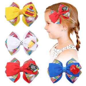 Wholesale Cartoon children's bow hairpin