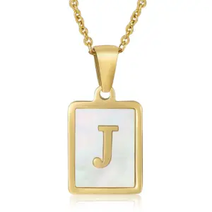 G Letter Gold Necklace