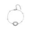 PVD Coated Real Gold Plated Sun 201 Stainless Steel 304 Stainless Steel Elegant Simple Style Classic Style Waterproof Non Tarnish 201 Stainless Steel Lobster Trier Clasp Closure Bracelets