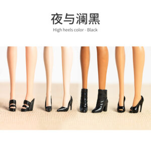 Night and lanhei (4 pairs) / Supermodel dolls have similar foot shapes and can be worn