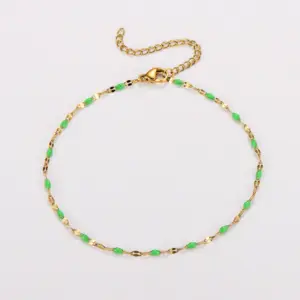 Grass Green / Lip chain