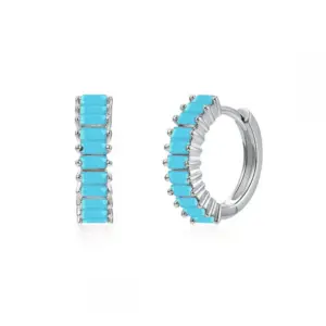 Blue Pine Stone / Silver