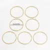 Glam Simple Style Circle 201 Stainless Steel Bangle In Bulk