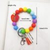 Wholesale Silicone Apple keychain