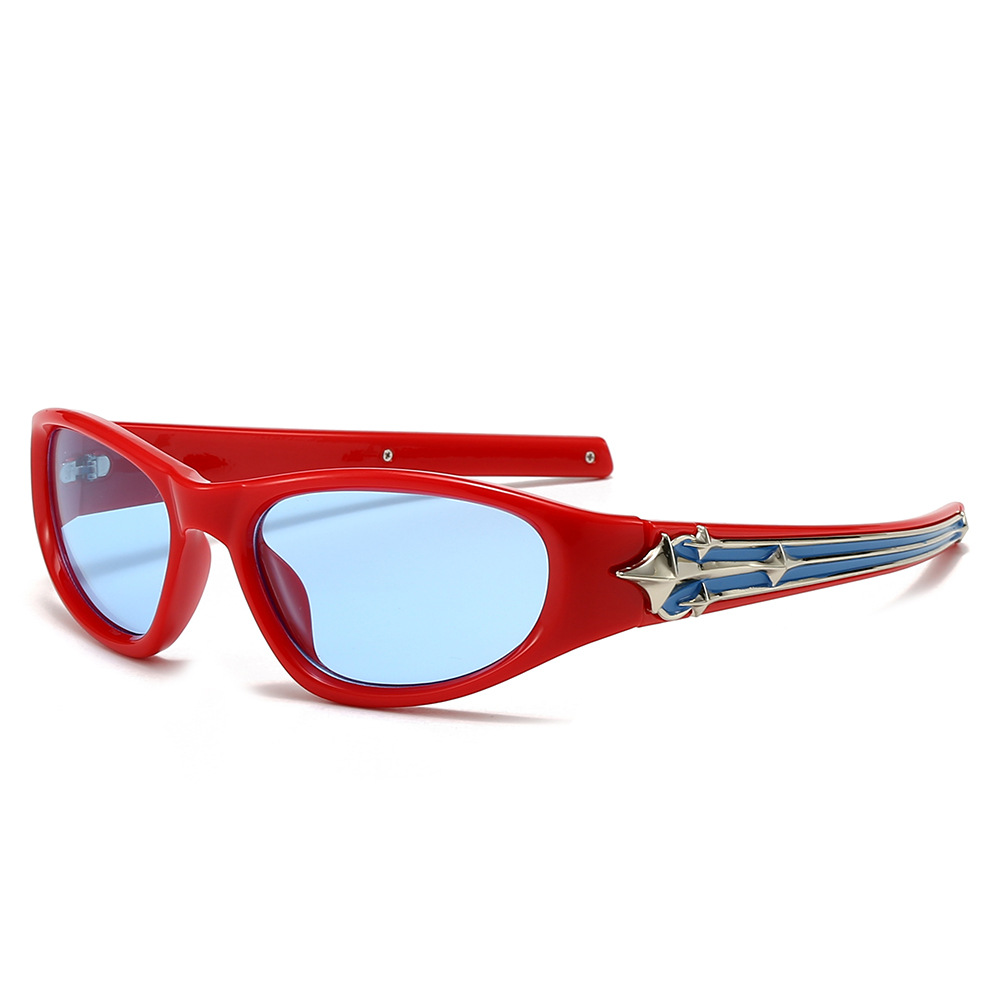 Wholesale New European and American srts sunglasses vintage INS catwalk men and women modern sunglasses cross-border fashion sunglasses