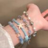 oly-5c63f0f5b73defeed475ceec65e79089 Wholesale Island Seaside Star Shell Bracelet Women's 2025 New High-end Sense Bracelet Holiday Style Student Party Stacked Wear Bracelet