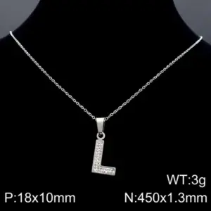 Steel Chain Letter L