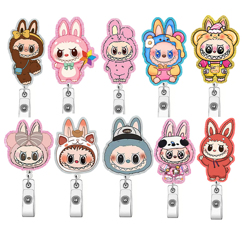 Wholesale Monster Medical Student/Nurse Retractable Buckle Badge, Badge Reels, OLY Exclusive