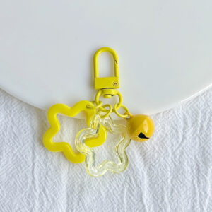 Double Star Bell Pendant-Yellow