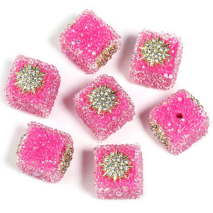 Flower - Rose Red / 17mm