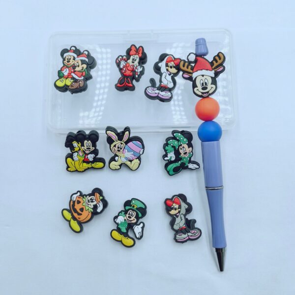 Wholesale 10pcs/pack Cartoon beads DIY loose beads