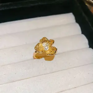 126# Ring-Gold (Real Gold Plating)