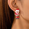 Wholesale Christmas Snowman Santa Claus Earrings