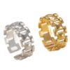 oly-5c860d255b39168aa833e8b2776450b2 Wholesale Stainless steel ring, openwork chain ring