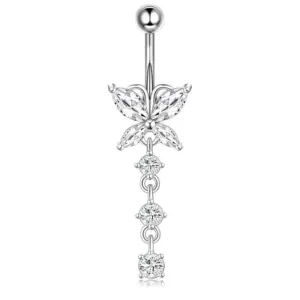 One Silver Butterfly