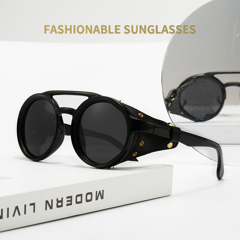 Wholesale European and American Sunglasses larized Sunglasses for Men Retro Trendyy Punk Windproof Glasses Cycling Goles Frame Wholesale 841