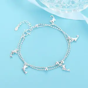 Dolphin Double-Layer Bracelet