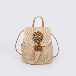 Khakis tassel / 14*18*20cm