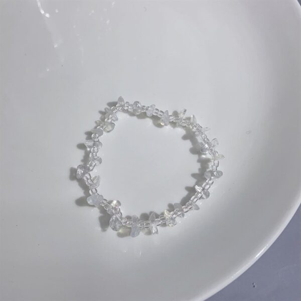 Wholesale South Korea Dongdaemun ins Distinctive Irregular Natural Gravel Bracelet Small Fresh Fashion Design Bracelet for Women
