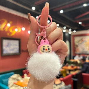 Fur ball style [pink labubu] / 5.2*6.7