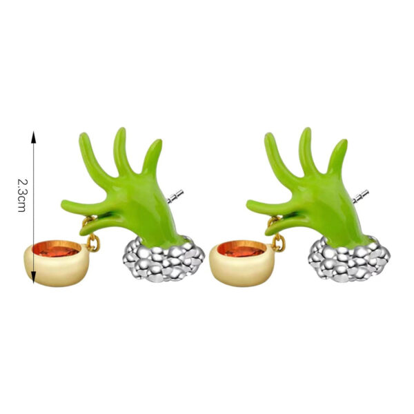 Wholesale Christmas Monster Earrings