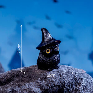 12#black standing owl / 12 styles of Halloween magic night