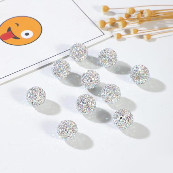 Wholesale 16mm High-Density Starry Sky Mobile Phone Chain, Bag Chain Accessory, Bead Pen Accessory, DIY Jewelry