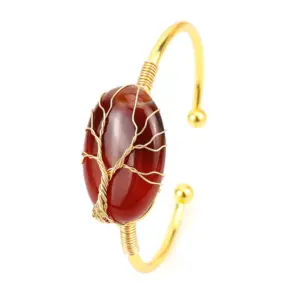 Kc Gold + Red Agate
