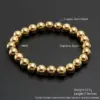 Wholesale Simple Style Geometric 304 Stainless Steel Bracelets In Bulk