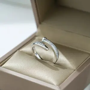 J20 Silver Square Zircon