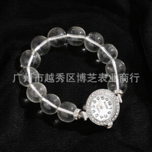 Round diamond 1 bracelet watch