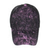 Wholesale Spring and summer new black purple star cross elastic net horsetail baseball cap cap sun hat sunshade B799