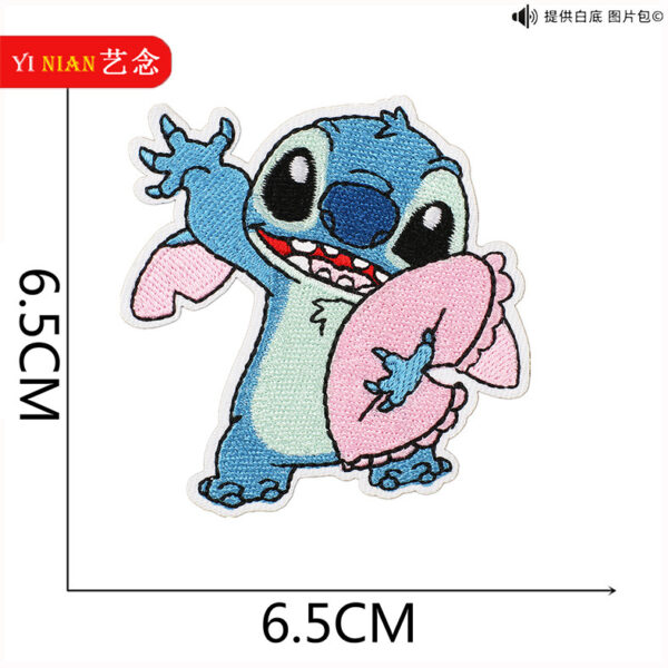 Wholesale alien dog embroidery cloth stickers patch OLY Exclusive