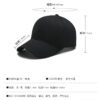 Wholesale in stock Cotton 6 Pieces Light Plate Baseball Cap Outdoor Solid Color All Match Embroidered Logo Hat Men's Wholesale Cap