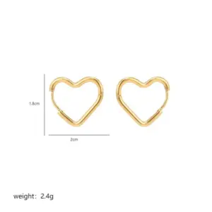 Gold / round Edge Love