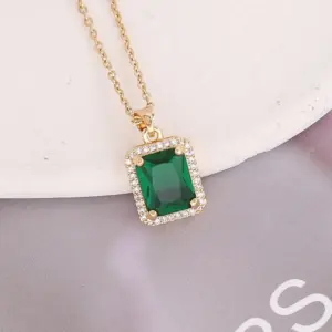 1# Green Necklace
