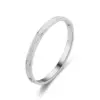 Wholesale Fashion Diamond Jewelry Three Rows Of Full Diamond Egg-shaped Stainless Steel Bracelet
