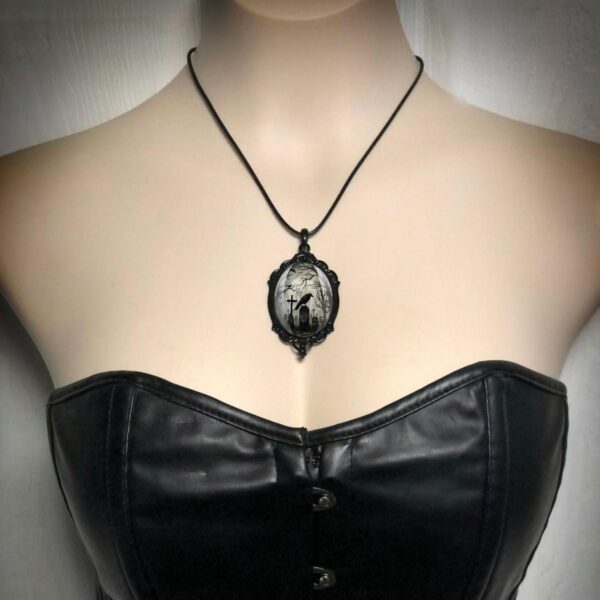 Wholesale Cross-border trade Amazon Black Art Gothic Victoria Jewelry Necklace Factory Outlet