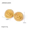Wholesale Jewelry IG Style Glam Spiral 304 Stainless Steel Plating Rings Earrings Necklace