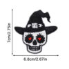 Wholesale New Halloween Embroidered Cloth Patch Pumpkin Bat Hot Melt Adhesive Patch Patch Holiday Dress Cloth Patch Ghost Cloth Patch