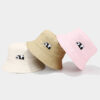 Wholesale Cute Little Panda Embroidered Fisherman Hat Women's Fashionable Outdoor Korean-style All-match Summer Instagram Style Sunshade Hat