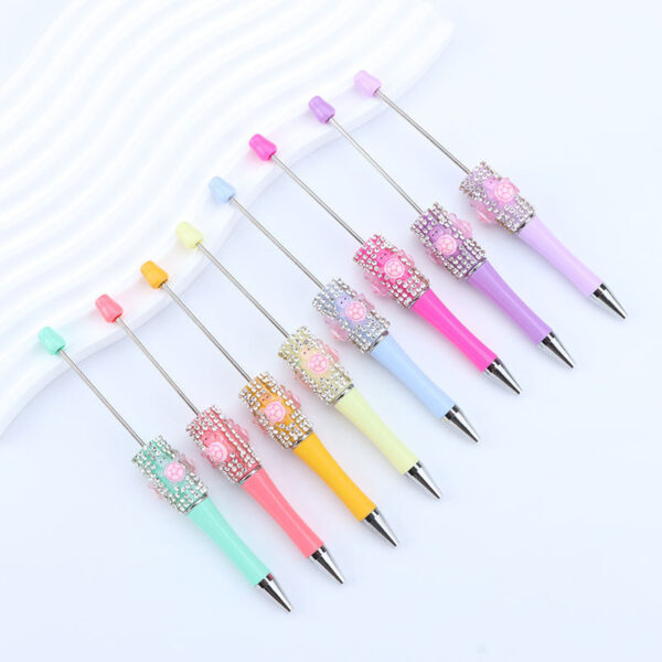 Wholesale DIY Tortoise Broken Diamond Beaded Pen Internet Red Tortoise Dreaming Tortoise Super Cute Tortoise Diamond Pen Beaded Round Beads Cute Pen