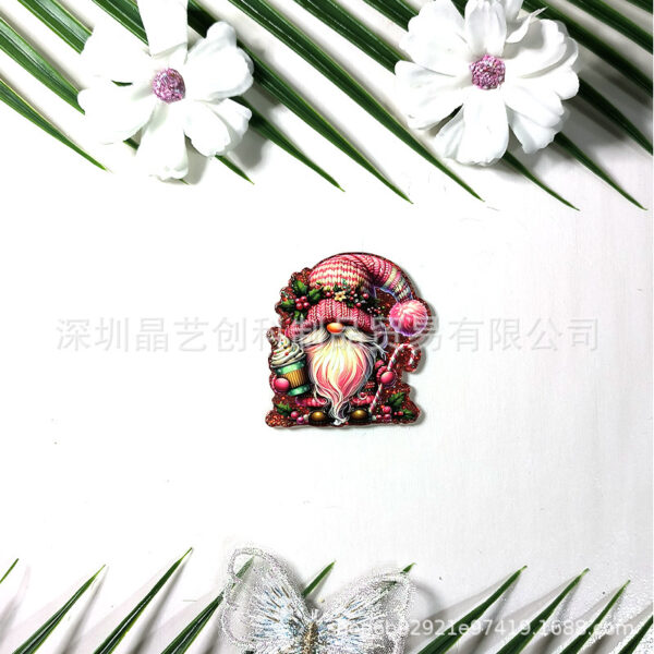 Wholesale Specializing in cross-border best-selling sequined acrylic DIY accessories and jewelry - Santa Claus series from Jingyi Innovation Factory