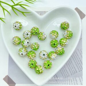 Light green yellow white gradient