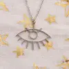 Wholesale Jewelry Fashion Devil'S Eye Stainless Steel Necklace