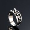 oly-5d8bdc0760297b31274ecc7f99238e31 Wholesale Chiba Taiyin Ring Men's Aressive Fashion Original Design Ring Japanese and Korean Trend Personalized Open Ring