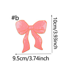 #b / Iron-on adhesive style