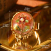 oly-5da252370c7af06417183087059a353f Wholesale French Retro Elegant Enamel Oil Painting Series Ring Baroque Natural Pearl Court Style High-grade Niche Jewelry